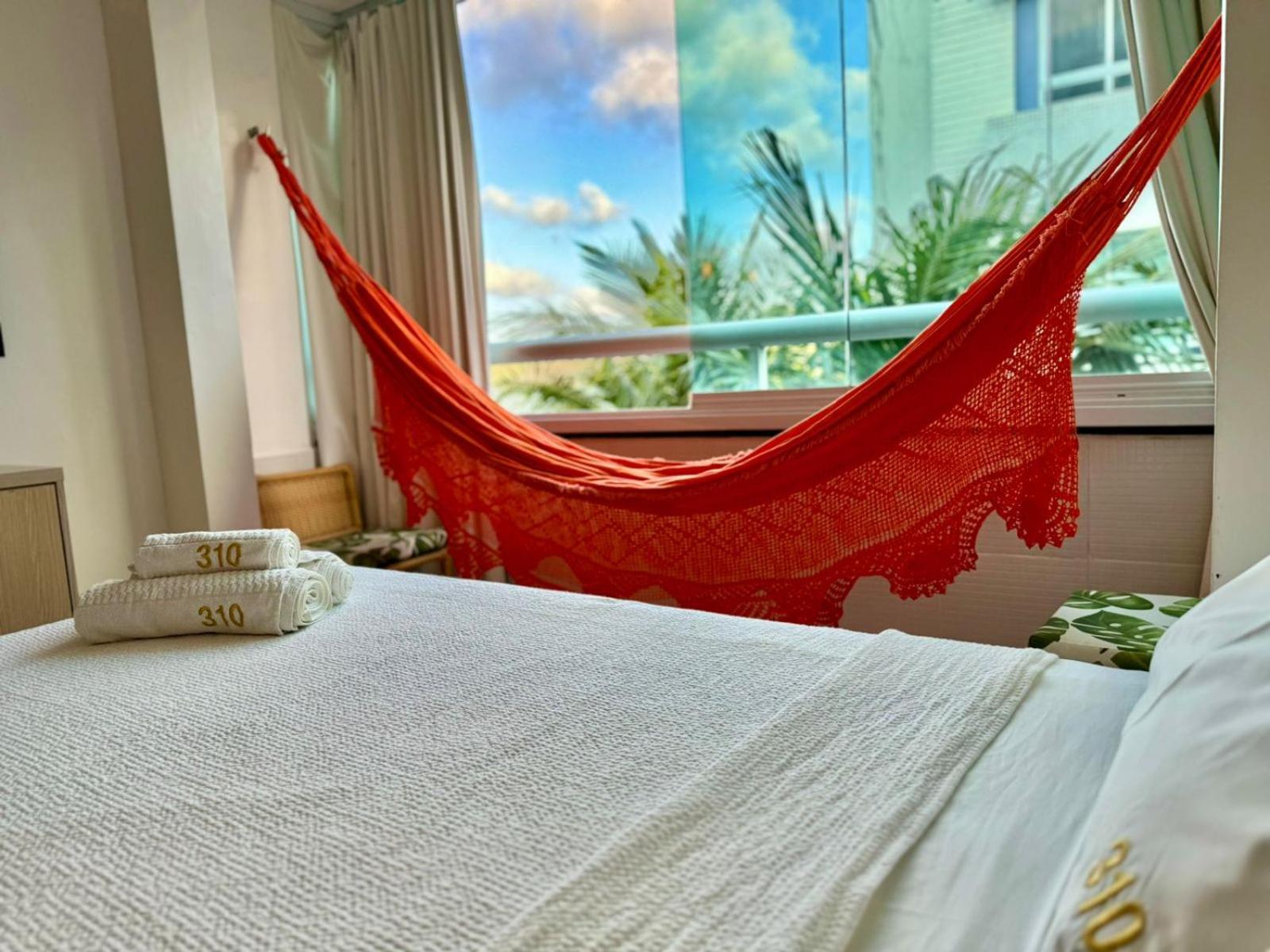 Edy Hospedagens Beira-Mar Flat 310 Com Vista Para O Morro Do Careca, Piscina E Localizacao Privilegiada 纳塔耳 外观 照片