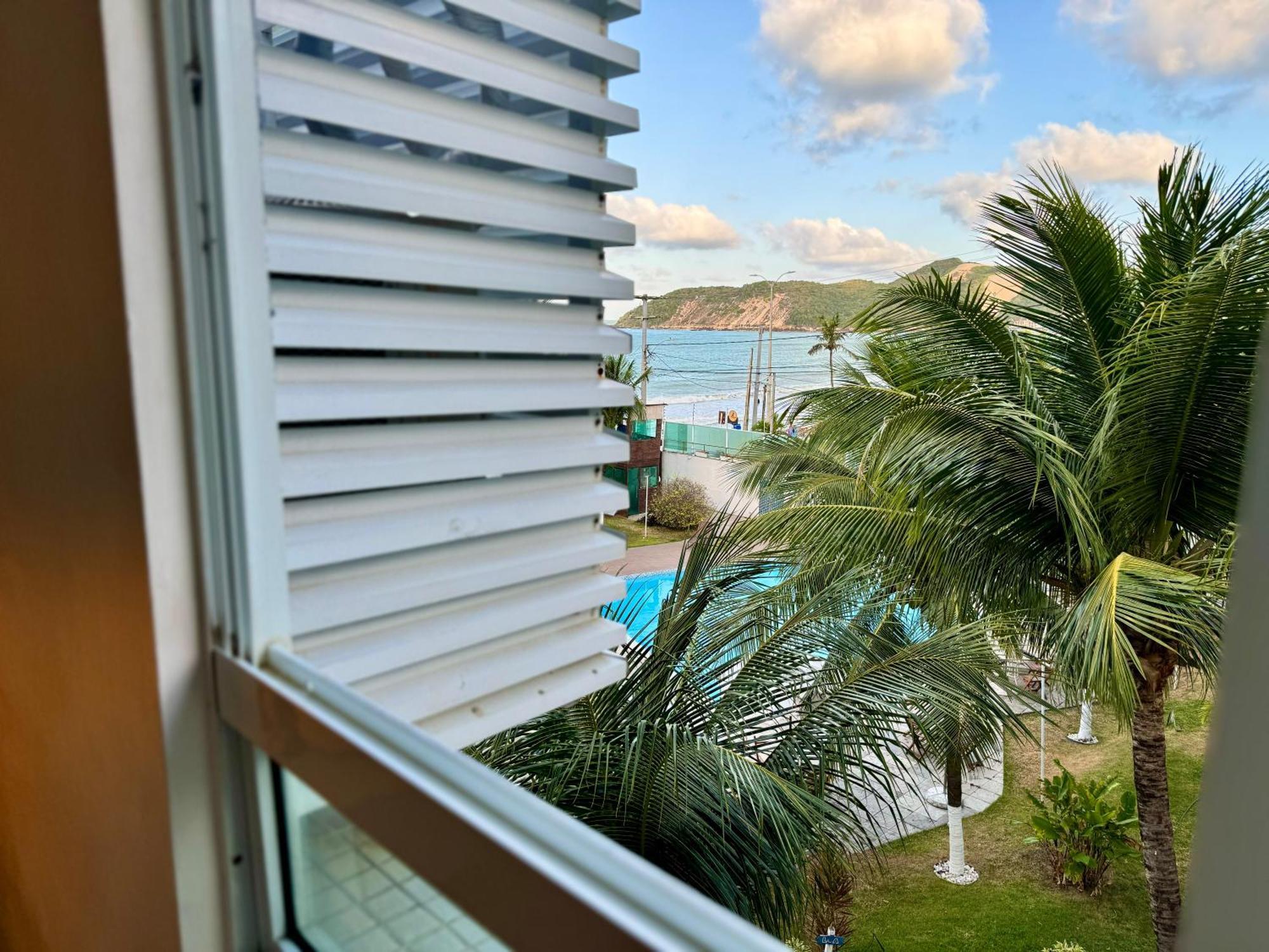 Edy Hospedagens Beira-Mar Flat 310 Com Vista Para O Morro Do Careca, Piscina E Localizacao Privilegiada 纳塔耳 外观 照片