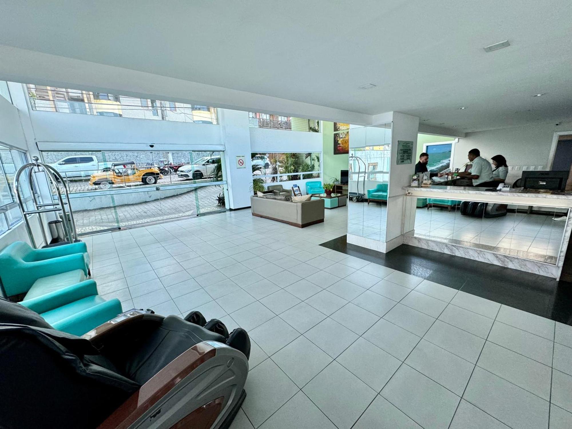 Edy Hospedagens Beira-Mar Flat 310 Com Vista Para O Morro Do Careca, Piscina E Localizacao Privilegiada 纳塔耳 外观 照片