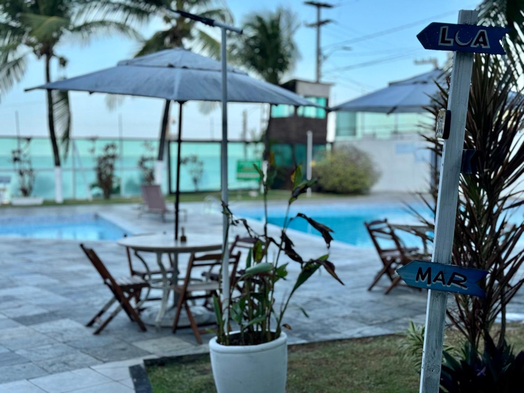 Edy Hospedagens Beira-Mar Flat 310 Com Vista Para O Morro Do Careca, Piscina E Localizacao Privilegiada 纳塔耳 外观 照片
