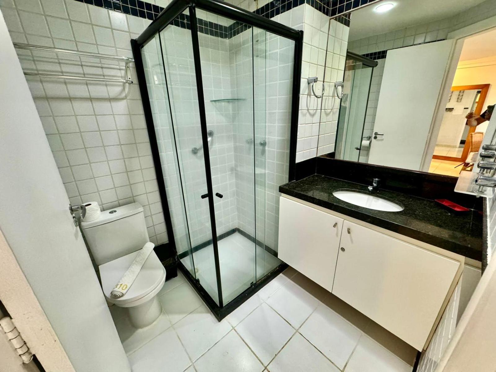 Edy Hospedagens Beira-Mar Flat 310 Com Vista Para O Morro Do Careca, Piscina E Localizacao Privilegiada 纳塔耳 外观 照片