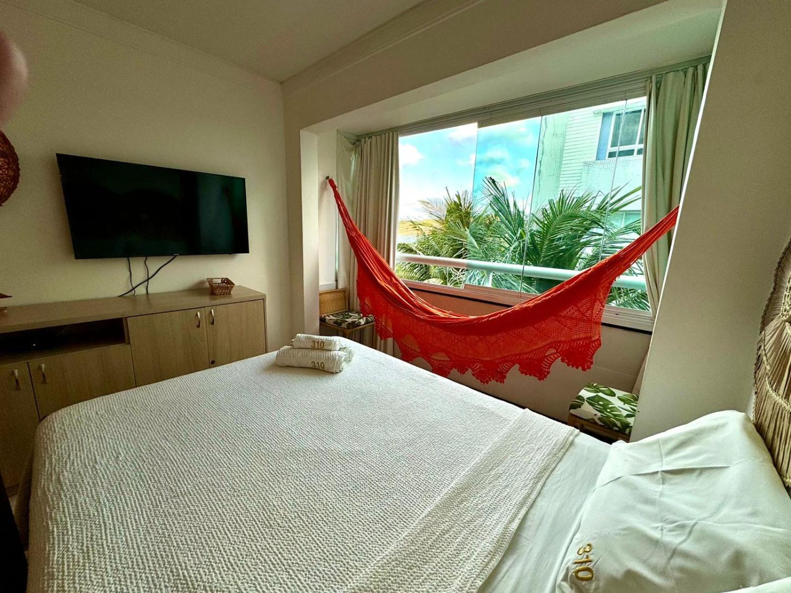 Edy Hospedagens Beira-Mar Flat 310 Com Vista Para O Morro Do Careca, Piscina E Localizacao Privilegiada 纳塔耳 外观 照片