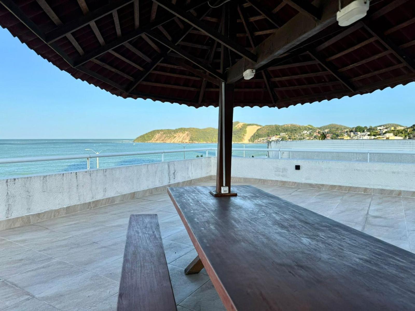 Edy Hospedagens Beira-Mar Flat 310 Com Vista Para O Morro Do Careca, Piscina E Localizacao Privilegiada 纳塔耳 外观 照片