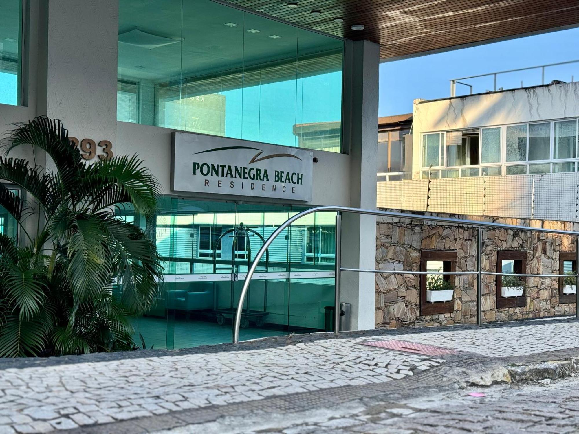 Edy Hospedagens Beira-Mar Flat 310 Com Vista Para O Morro Do Careca, Piscina E Localizacao Privilegiada 纳塔耳 外观 照片